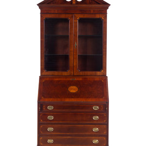 A George III Style Mahogany Secretary 350da5