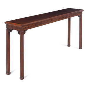 A Chinese Chippendale Style Mahogany 350ddc