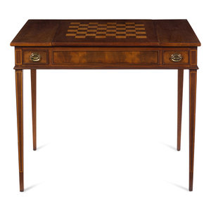 A George III Style Mahogany Game 350dde