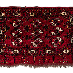 A Bokhara Wool Rug
Mid 20th Century
3