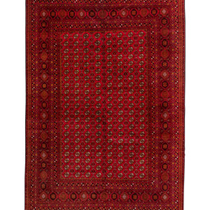 A Bokhara Wool Rug
Mid 20th Century
10
