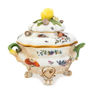 A Meissen Porcelain Tureen
bearing