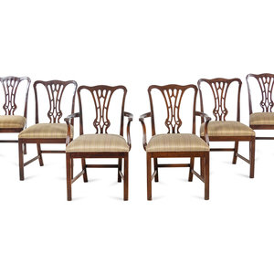 A Set of Six George III Style Mahogany 350e65