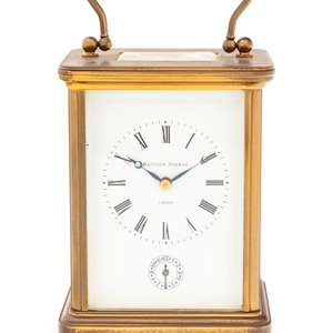 A Matthew Norman Carriage Clock 20th 350e75