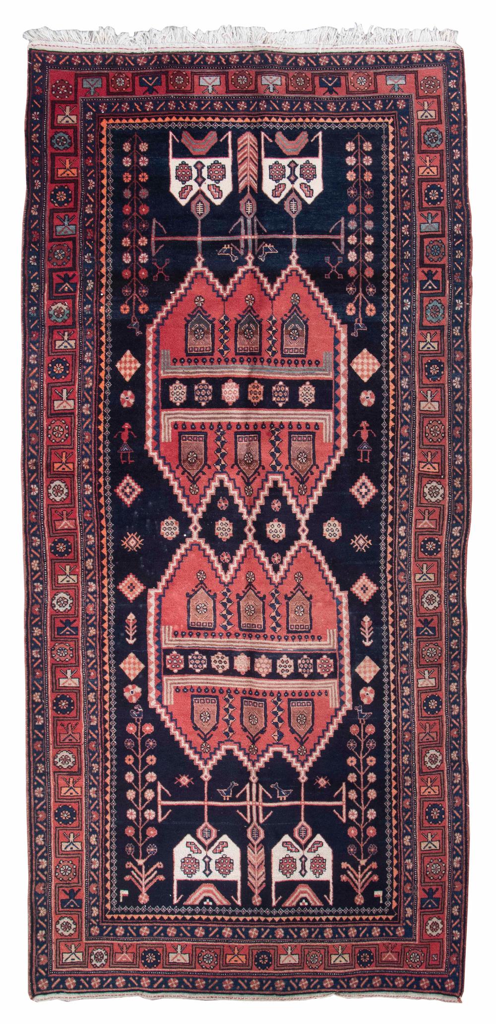 NORTHWEST PERSIAN RUG: 4’10”