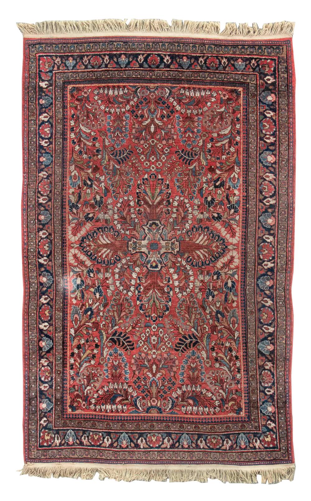 SAROUK RUG: 4’0” X 6’4”