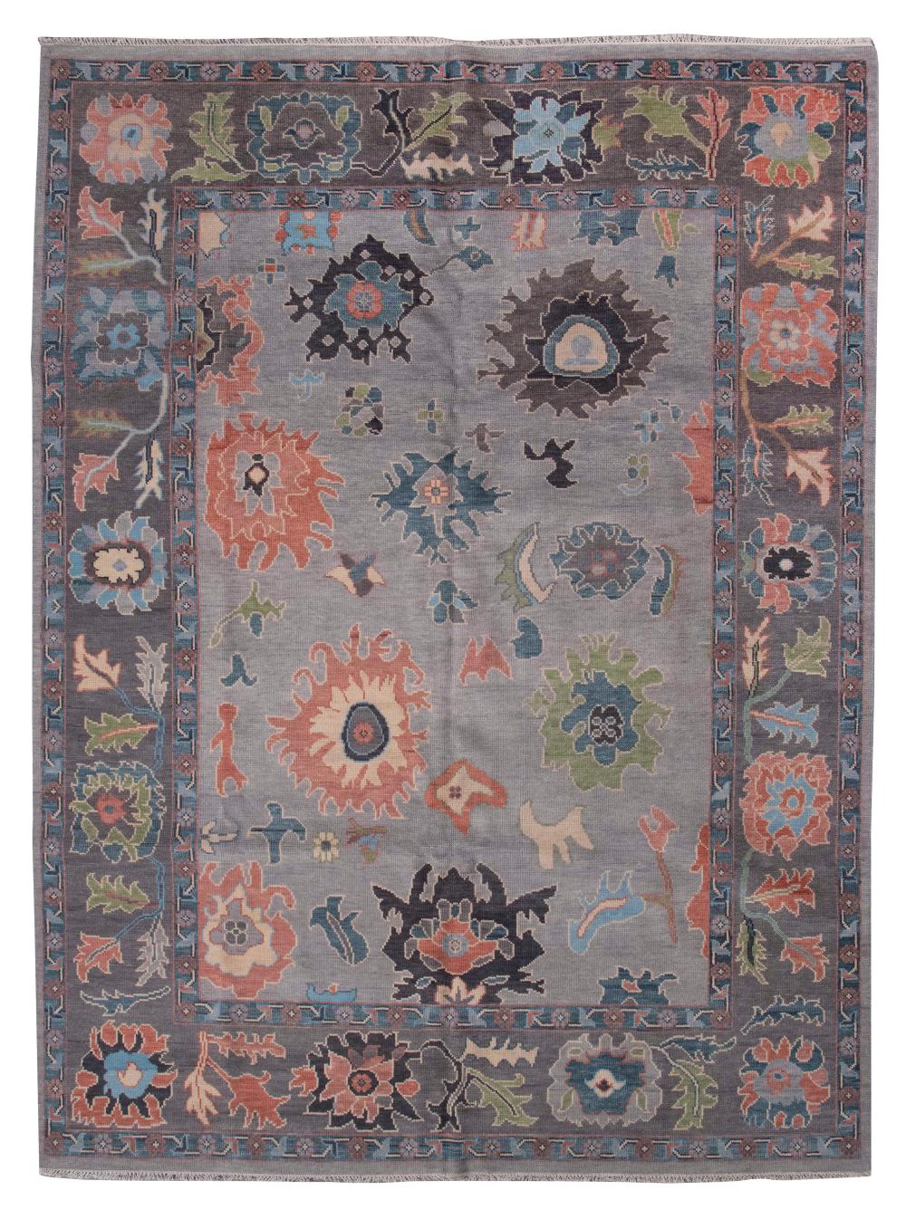 SULTANABAD DESIGN RUG: 8’10”