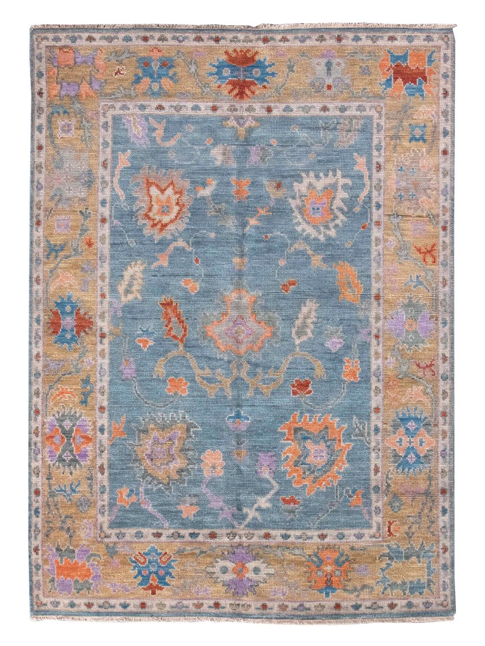 SULTANABAD DESIGN RUG: 5’0”