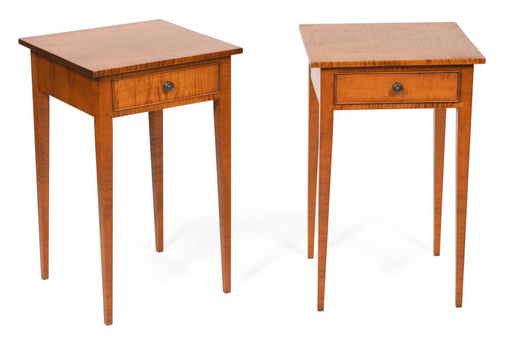 PAIR OF ELDRED WHEELER ONE-DRAWER