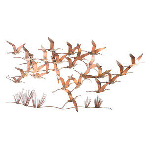 Curtis Jere Birds in Flight Metal Wall