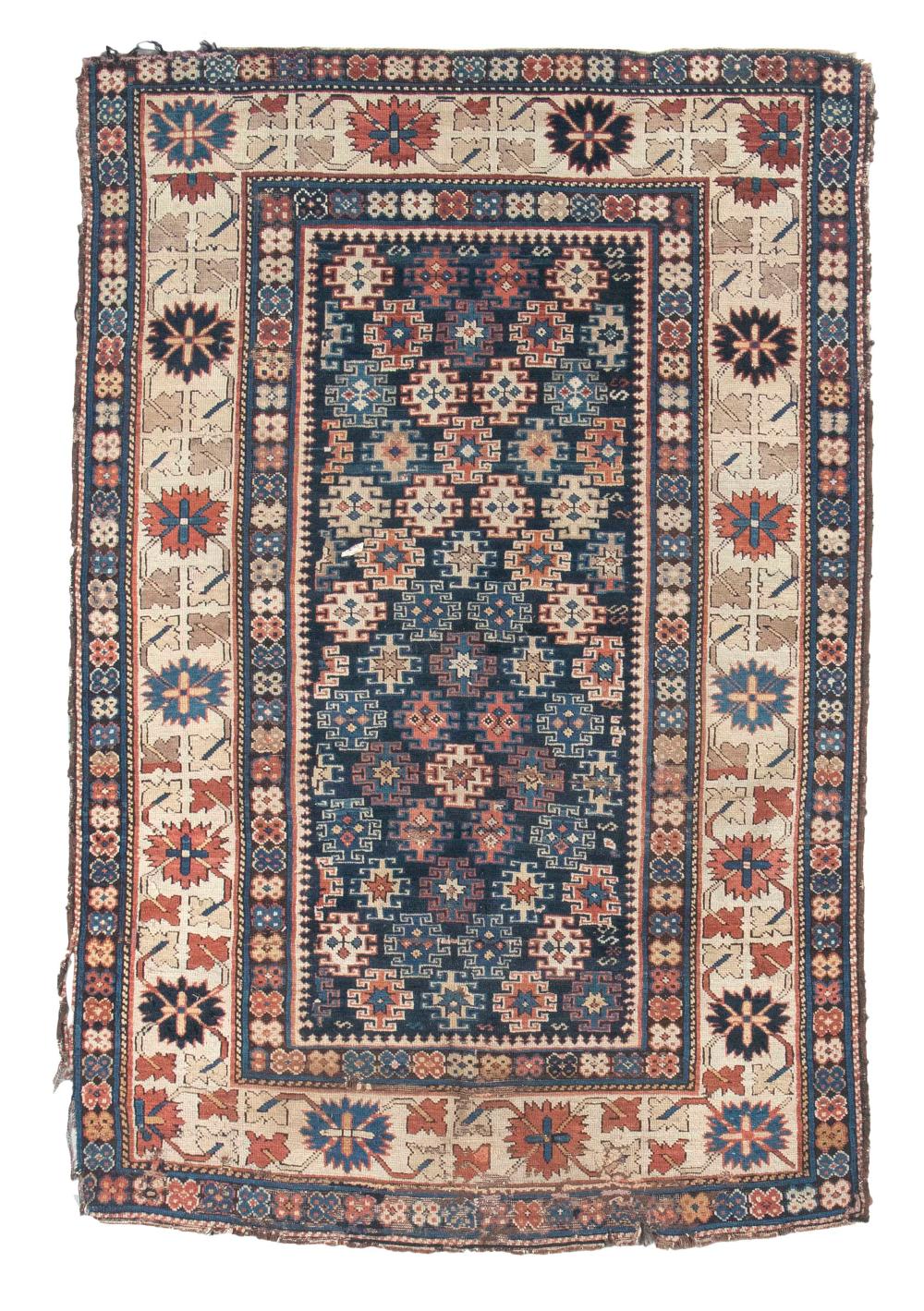 SHIRVAN RUG: 3’11” X 5’11”