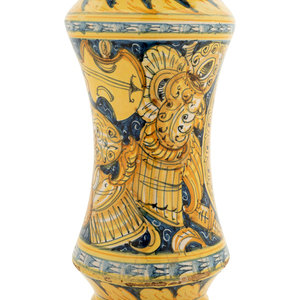 An Italian Majolica Vase 18th 19th 3510f6