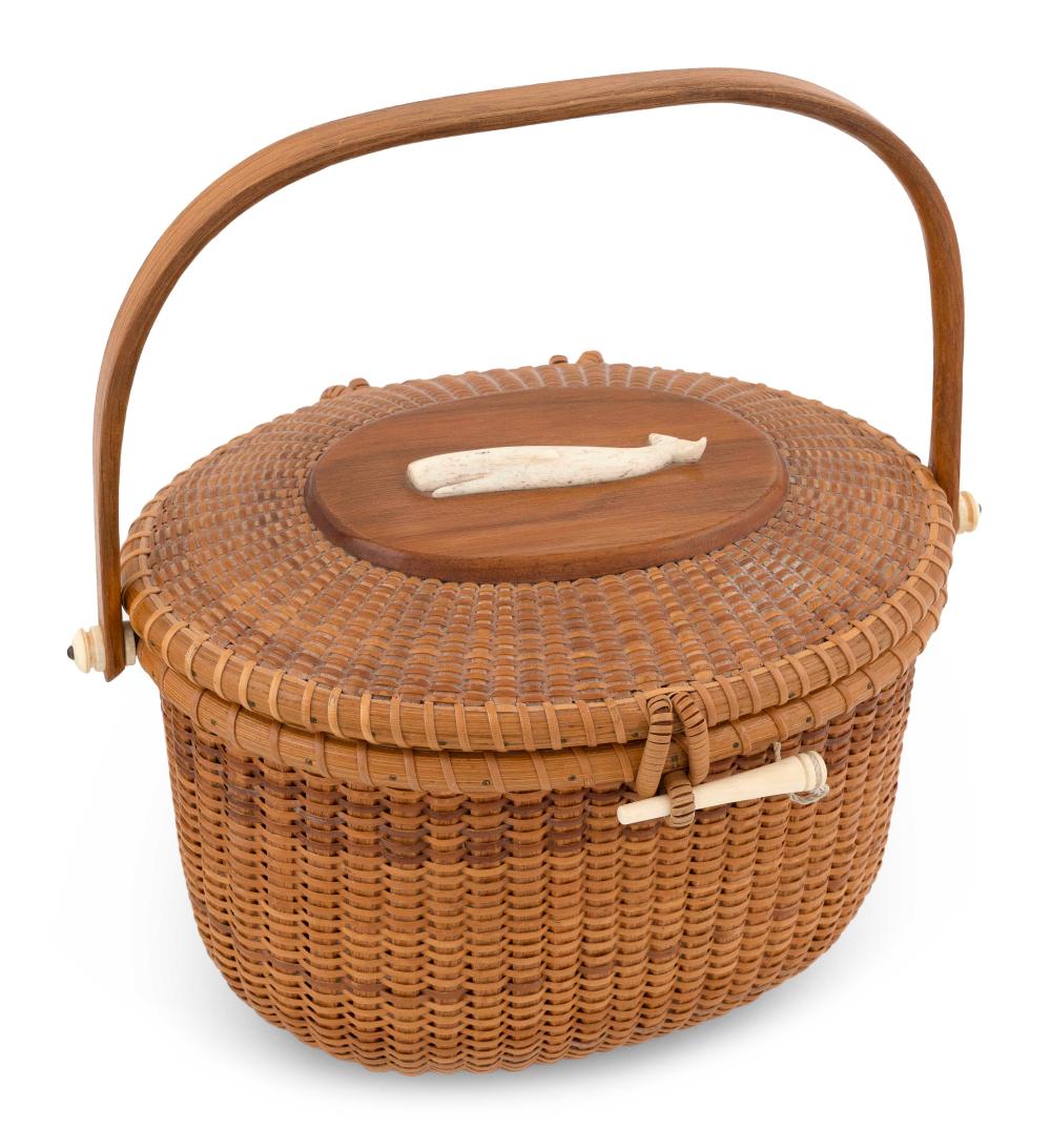 MICHAEL KANE NANTUCKET BASKET PURSE