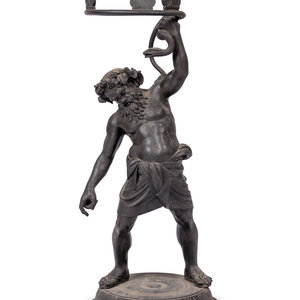 A Grand Tour Bronze Figure of Silenus 351117