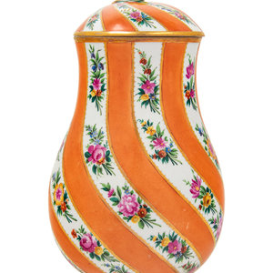 A Meissen Porcelain Vase and Cover
