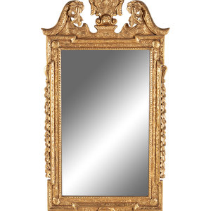 A George II Style Giltwood Mirror
20th