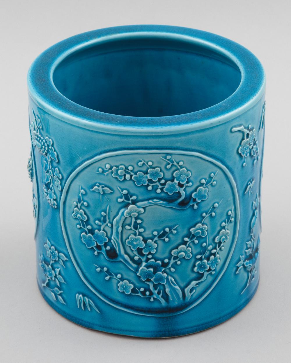 CHINESE TURQUOISE GLAZE POTTERY