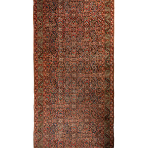 A Feraghan Sarouk Wool Rug
12 feet