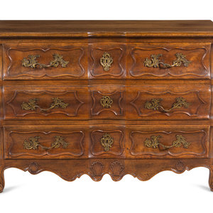 A French Provincial Shell-Carved
