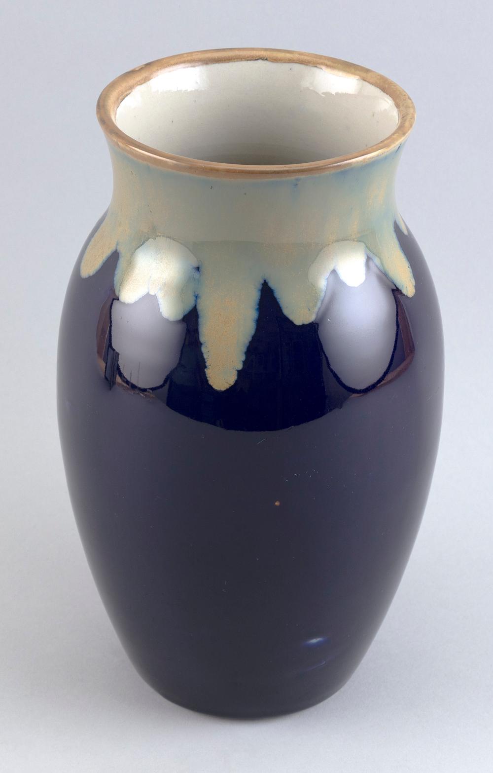 JAPANESE COBALT BLUE GLAZE STUDIO