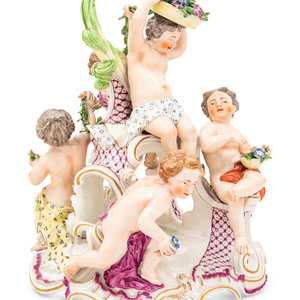 A Frankenthal Porcelain Figural