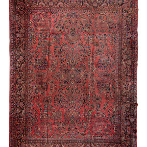 A Sarouk Wool Rug Early 20th Century 13 3512f3