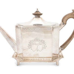 An English George III Silver Teapot 351354