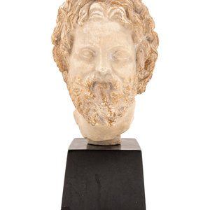 A Composition Bust of Asklepios  351388