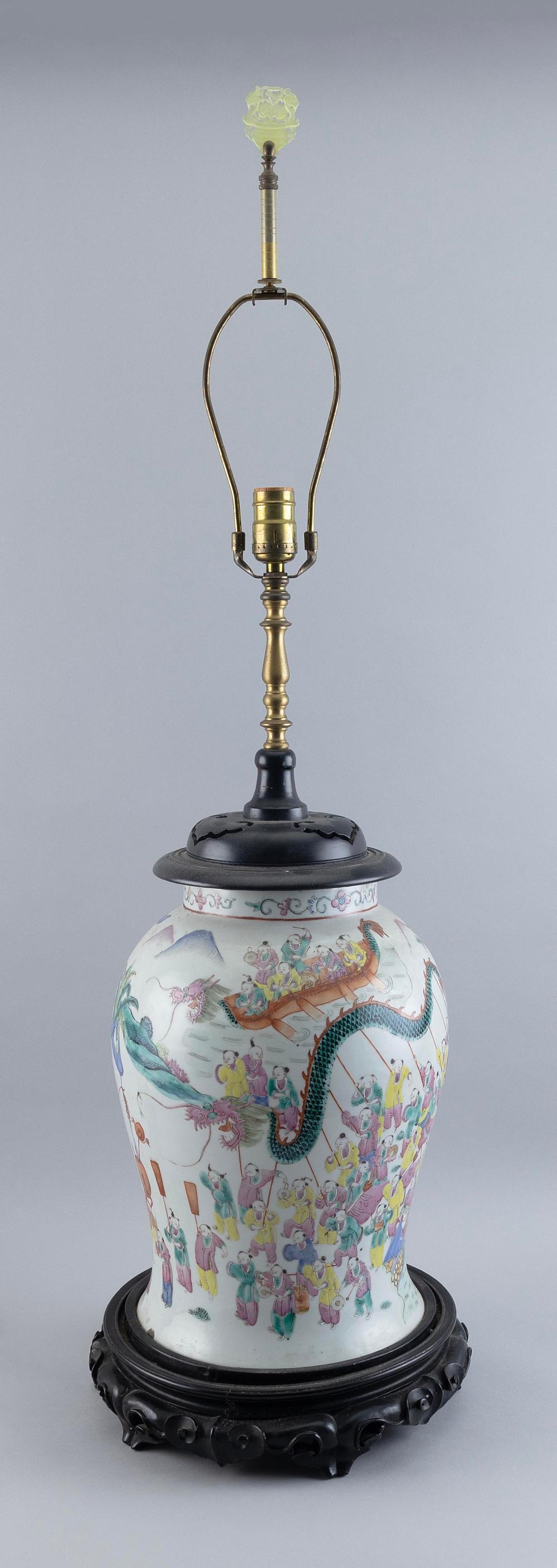 CHINESE EXPORT POLYCHROME PORCELAIN