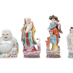 Four Chinese Famille Rose Porcelain 3514cc