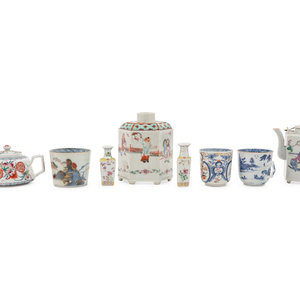 Eight Chinese Porcelain Wares
LATE 19TH