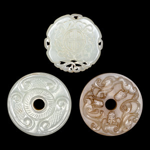 Three Chinese Pierced and Reticulated