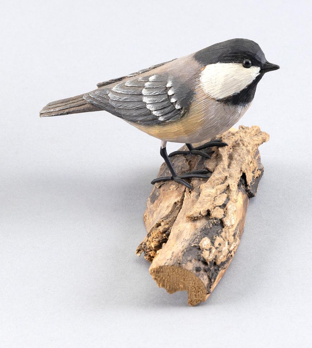 STAN SPARRE LIFE-SIZE CHICKADEE