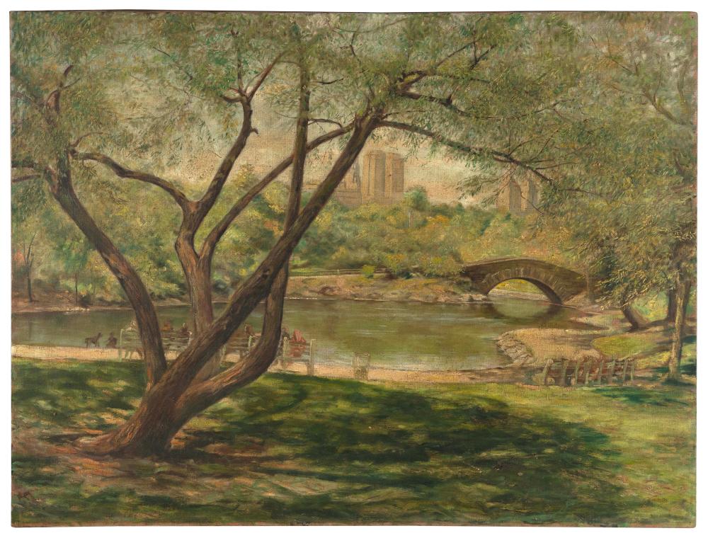 PAINTING OF CENTRAL PARK EARLY 3515f1