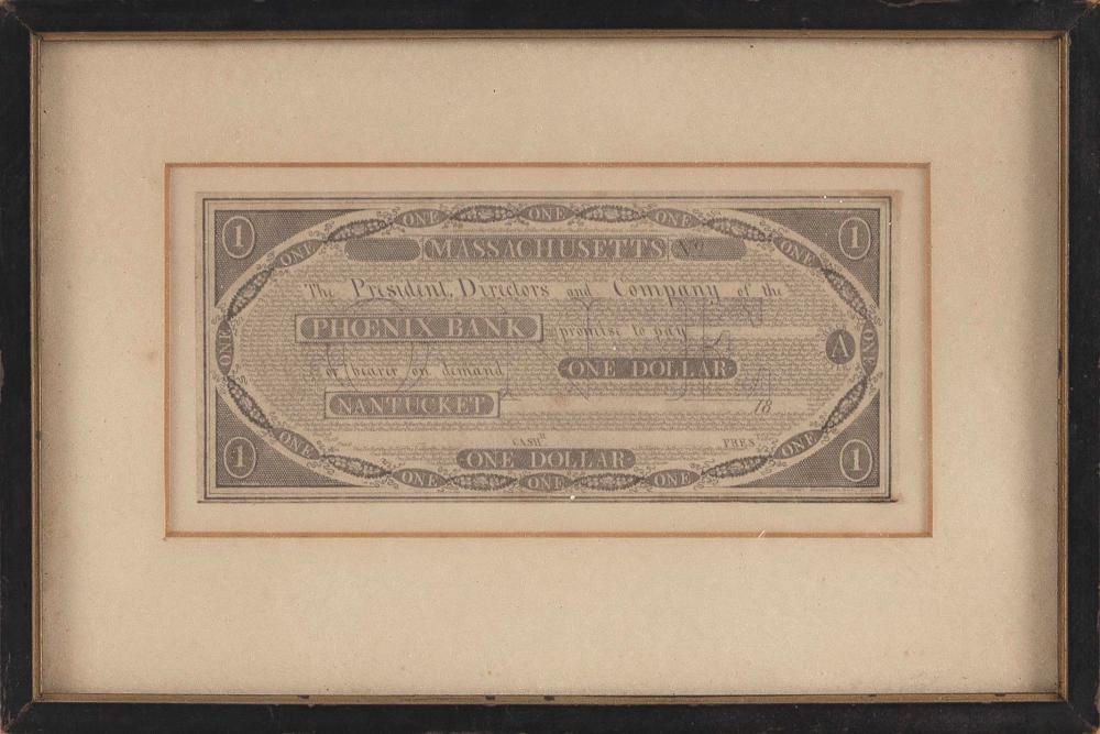 ONE DOLLAR PROMISSORY NOTE OF NANTUCKET