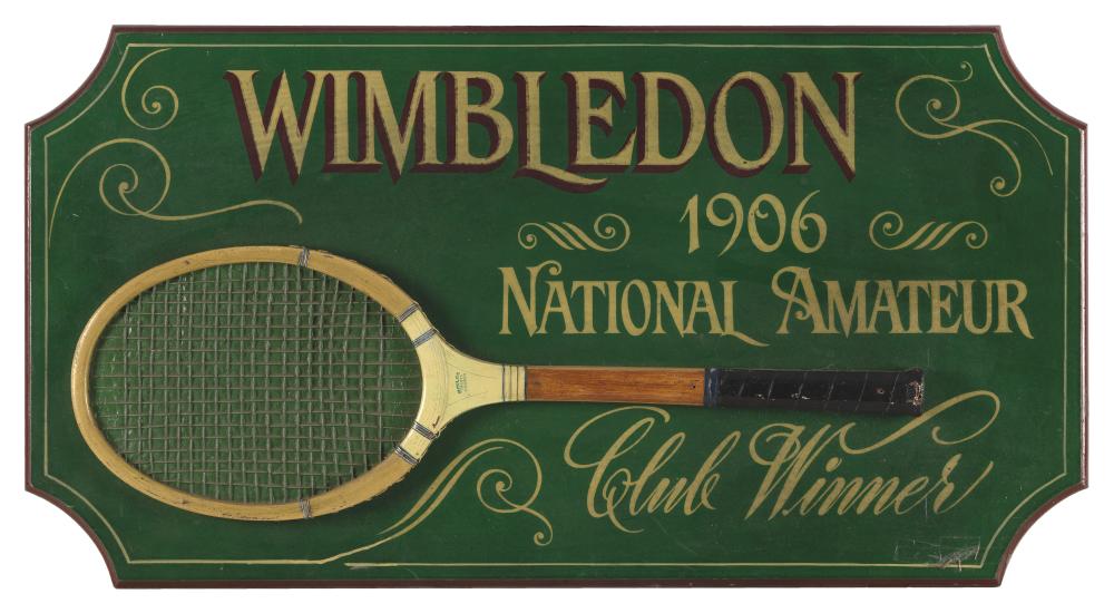 REPRODUCTION WIMBLEDON TENNIS PAINTED 351645