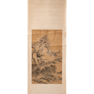Anonymous
(Chinese, 18th-19th Century)
Landscape
ink