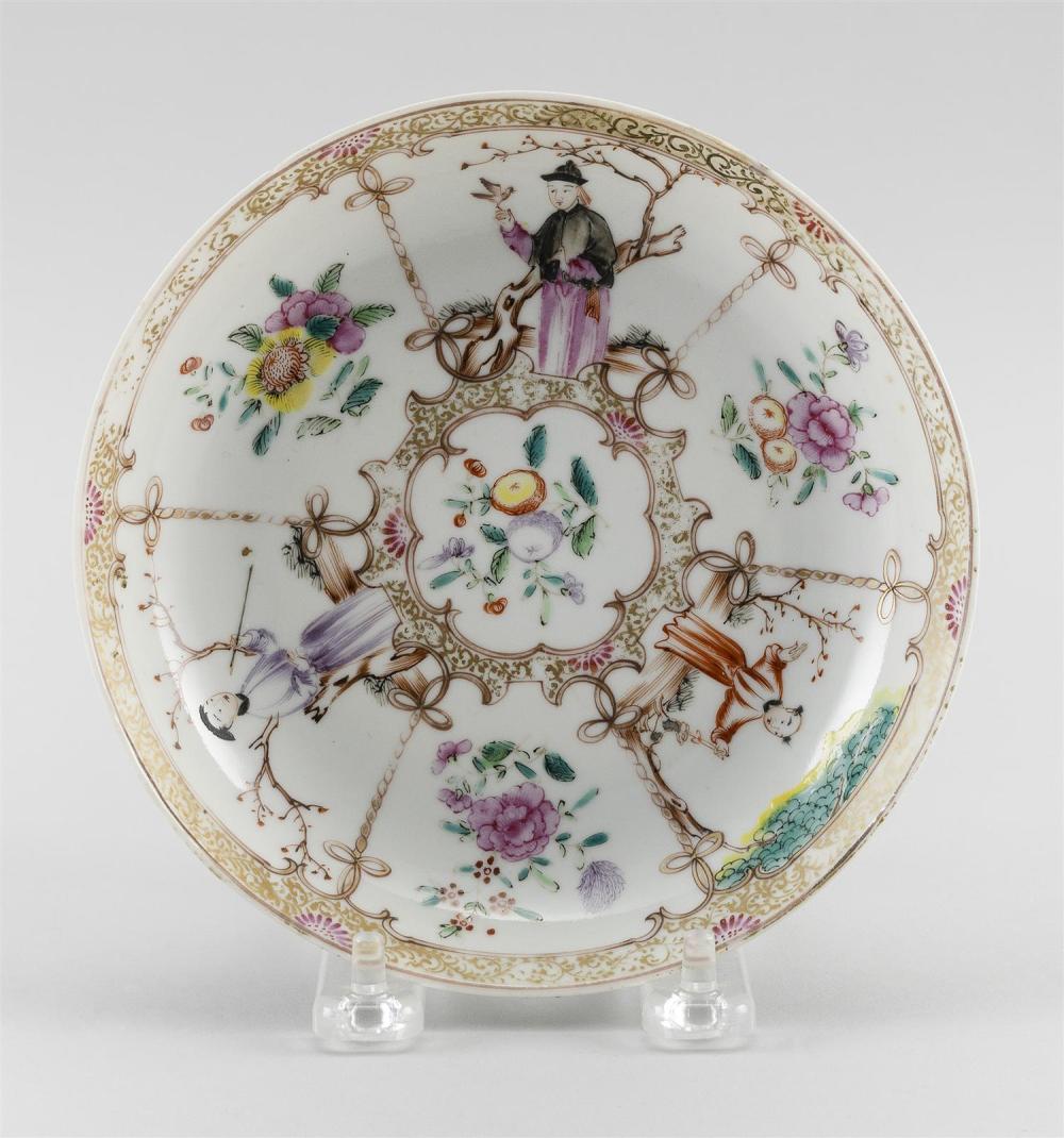 CHINESE EXPORT PORCELAIN SAUCER 351724