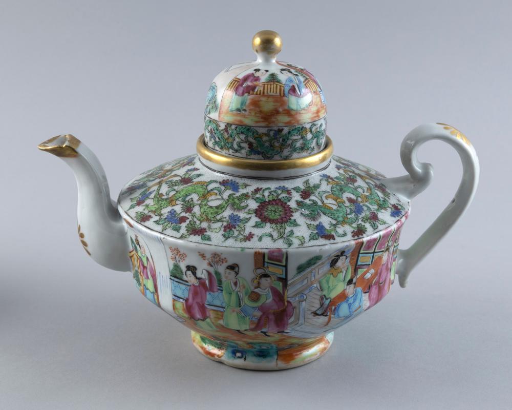 CHINESE EXPORT ROSE MANDARIN PORCELAIN