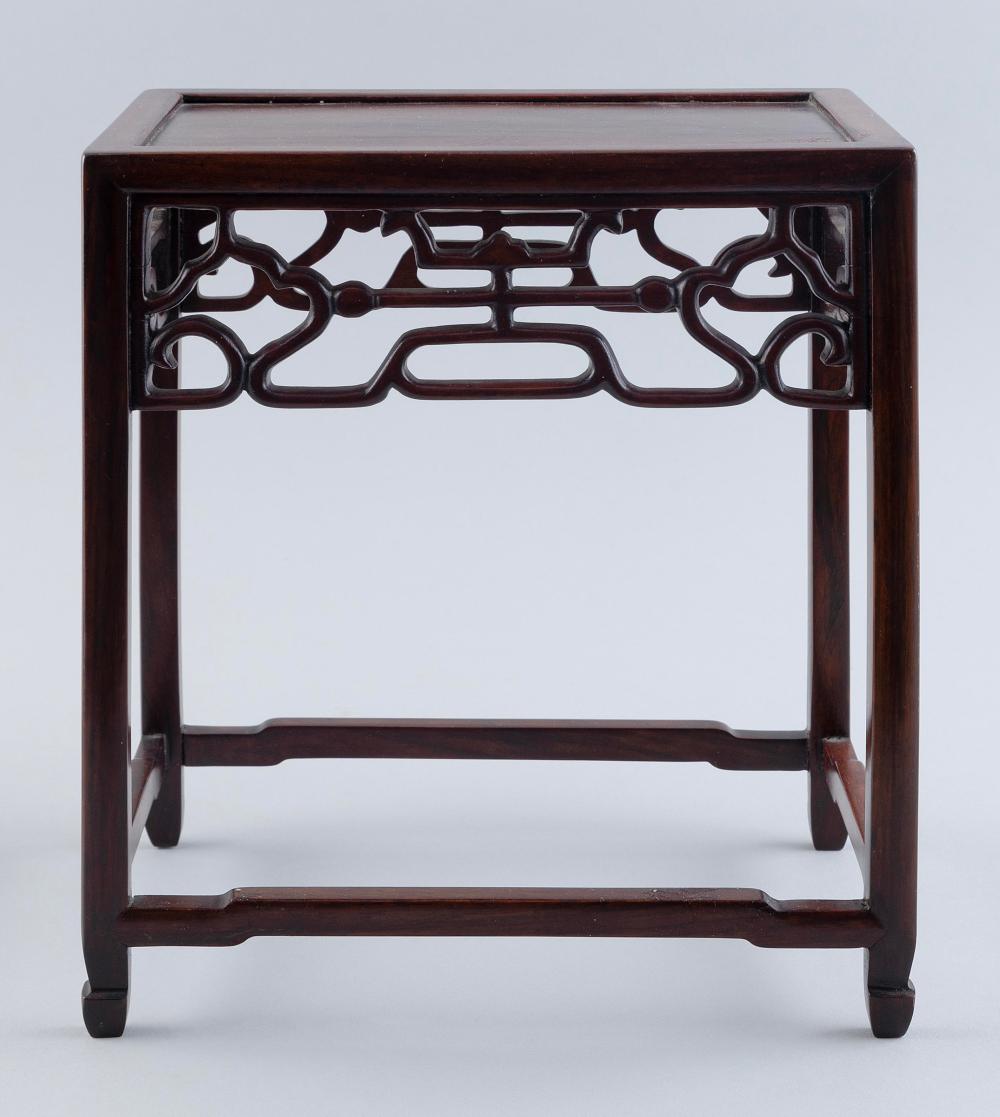 CHINESE MINIATURE ROSEWOOD TABLE 351855