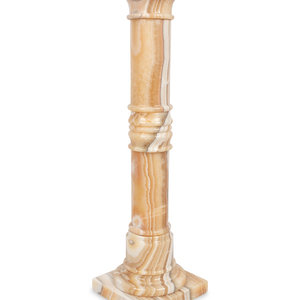 An Onyx Pedestal
20th Century
with
