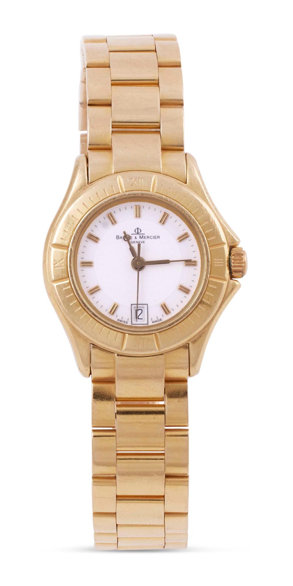 BAUME MERCIER MALIBU 18KT YELLOW 351950