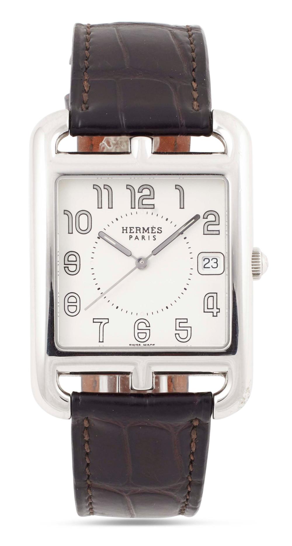 HERMES CAPE COD STAINLESS STEEL