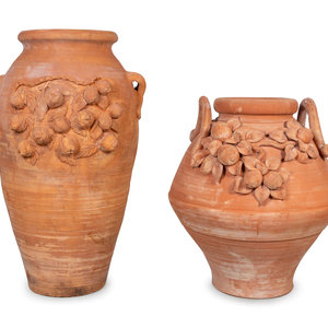 Two Italian Terracotta Urns 20TH 351978