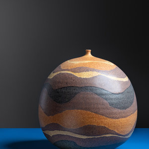 Clyde Burt 
(American, 1922-1981)
Vessel