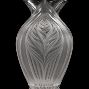 A Lalique Pavie Vase Second Half 3519a0