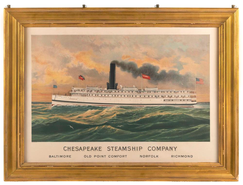 RARE CHESAPEAKE STEAMSHIP COMPANY 34f2f6