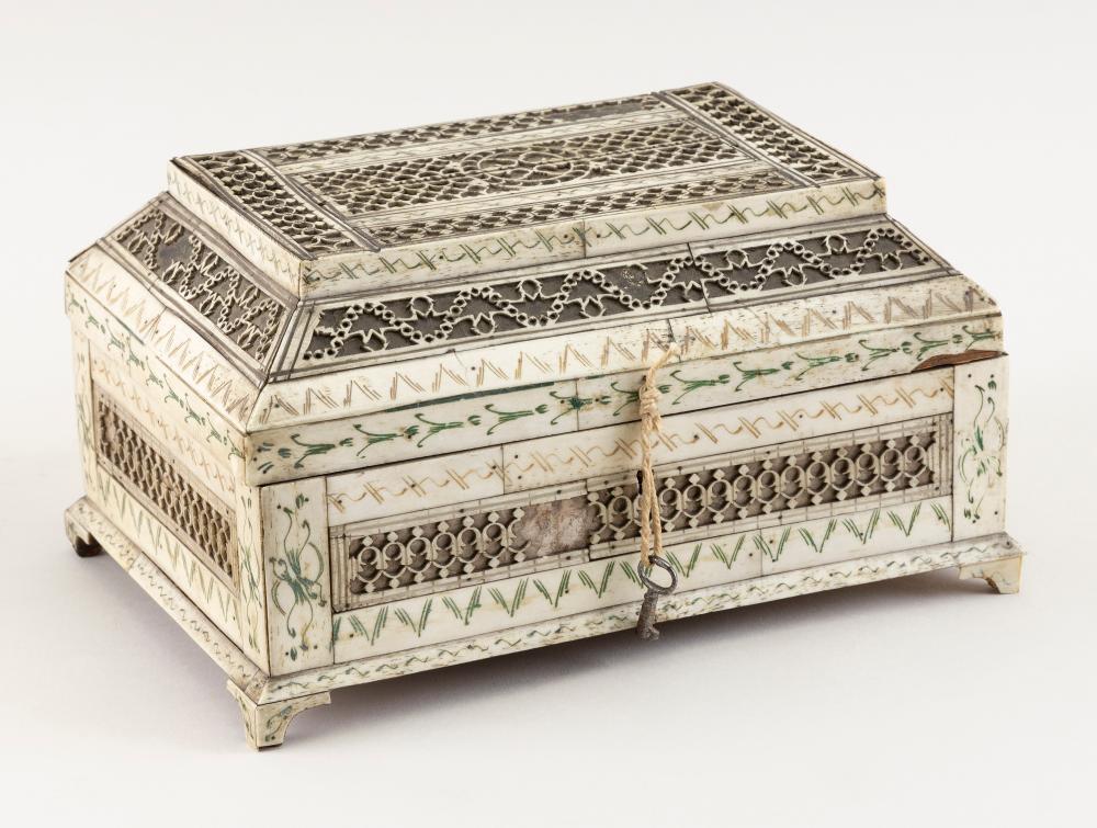 PRISONER-OF-WAR SEWING BOX EARLY