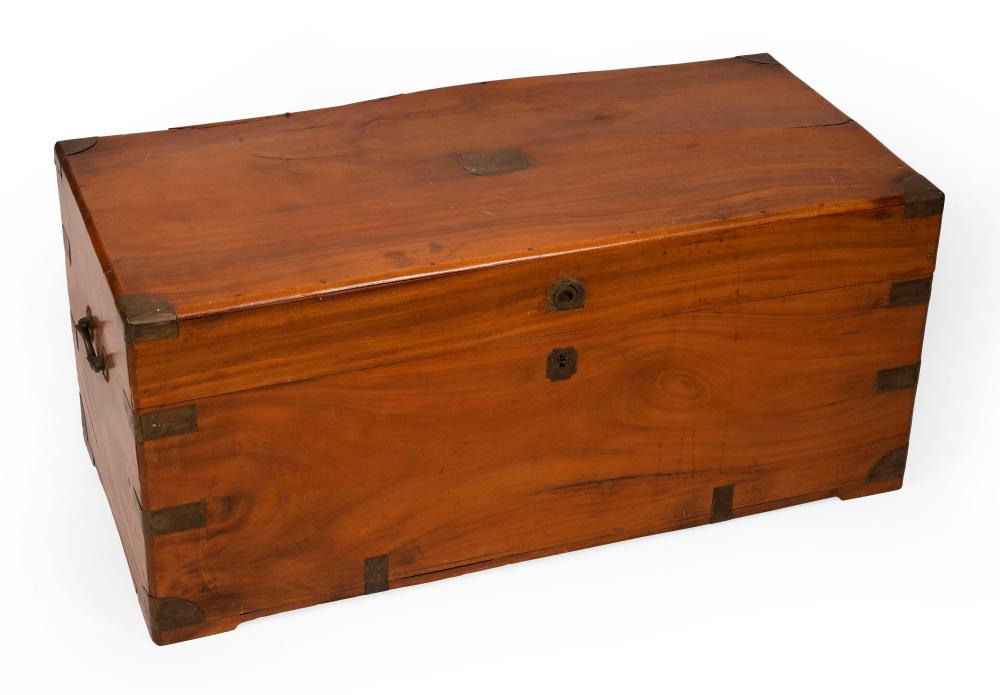 BRASS-BOUND CAMPHORWOOD STORAGE