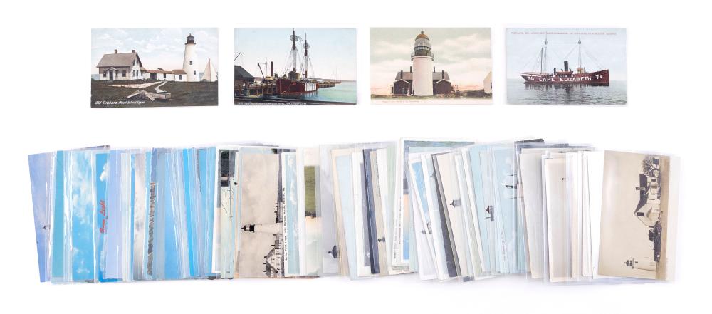 (TOPICAL) LIGHTHOUSES: 76 POSTCARDS